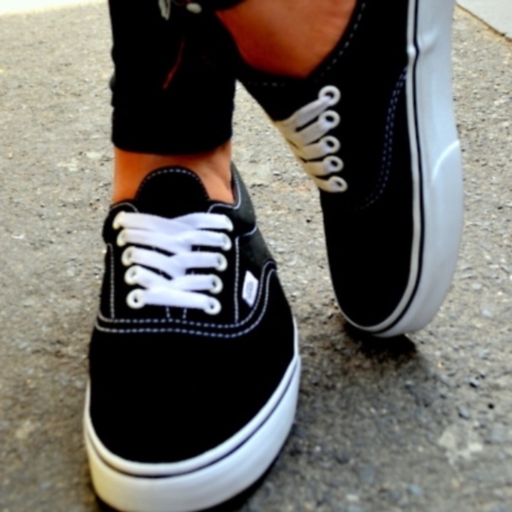Womens Authentic Black Vans